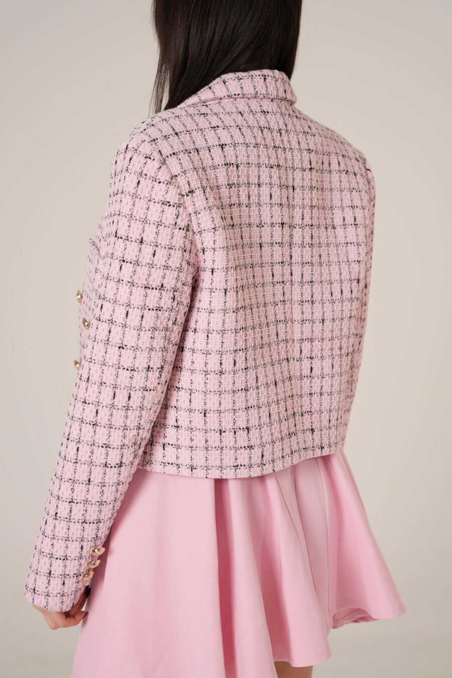 Giacca in Tweed Rosa - immagine 3