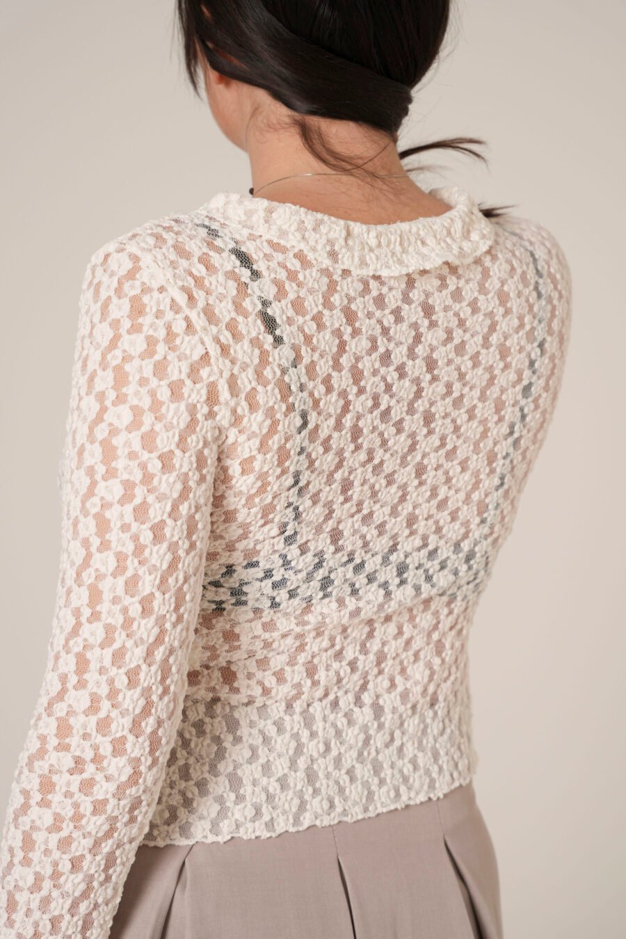 Camicia in Pizzo con Laccetti - immagine 2