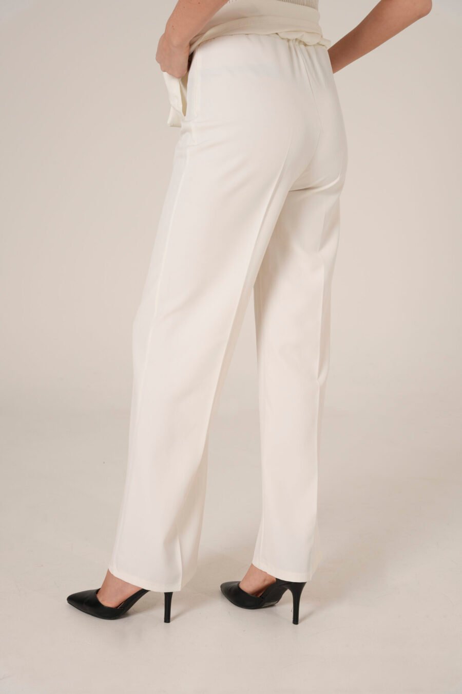 Pantalone Elegante a Vita Alta - immagine 2